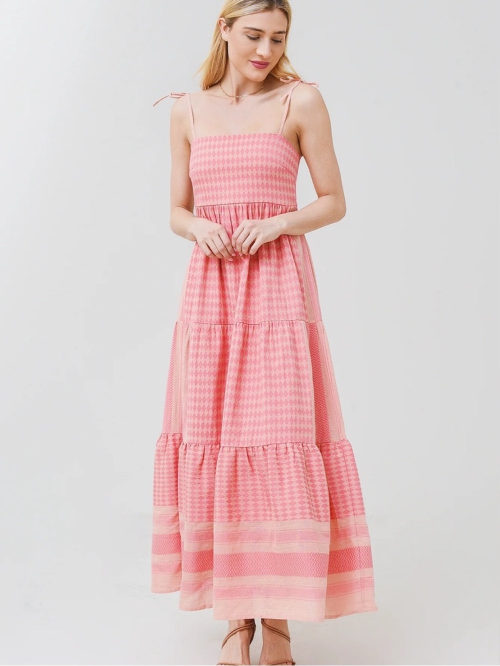 Summery Copenhagen Alex string maxi dress